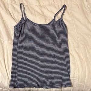 Brandy Melville Navy Striped Camisole
